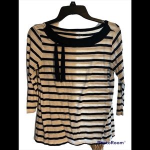 LOFT by Ann Taylor Striped Top